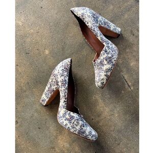 Rachel Comey Floral Print Solitaire Pumps, Sz 8.5